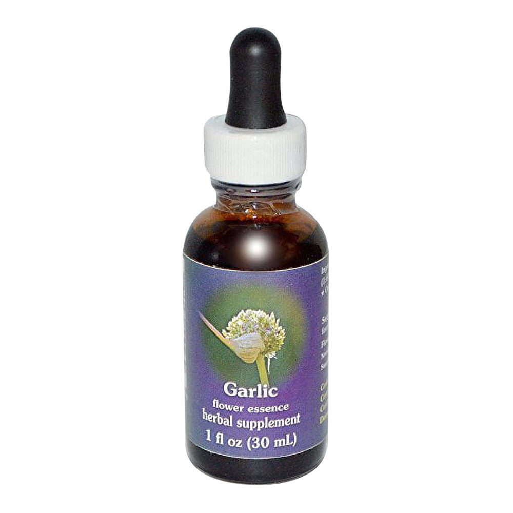 Flower Essence Garlic Herbal Supplement Dropper, 1 Oz